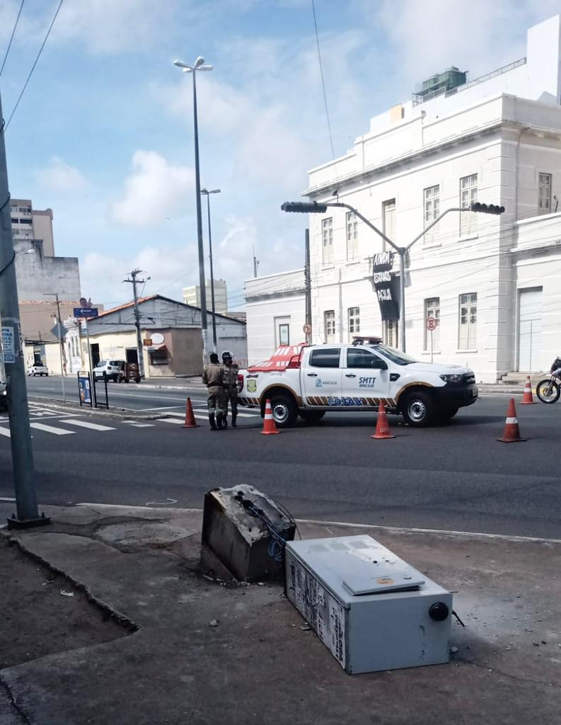 Durante fim de semana prolongado, SMTT registra 13 acidentes em Aracaju - SMTT Aracaju