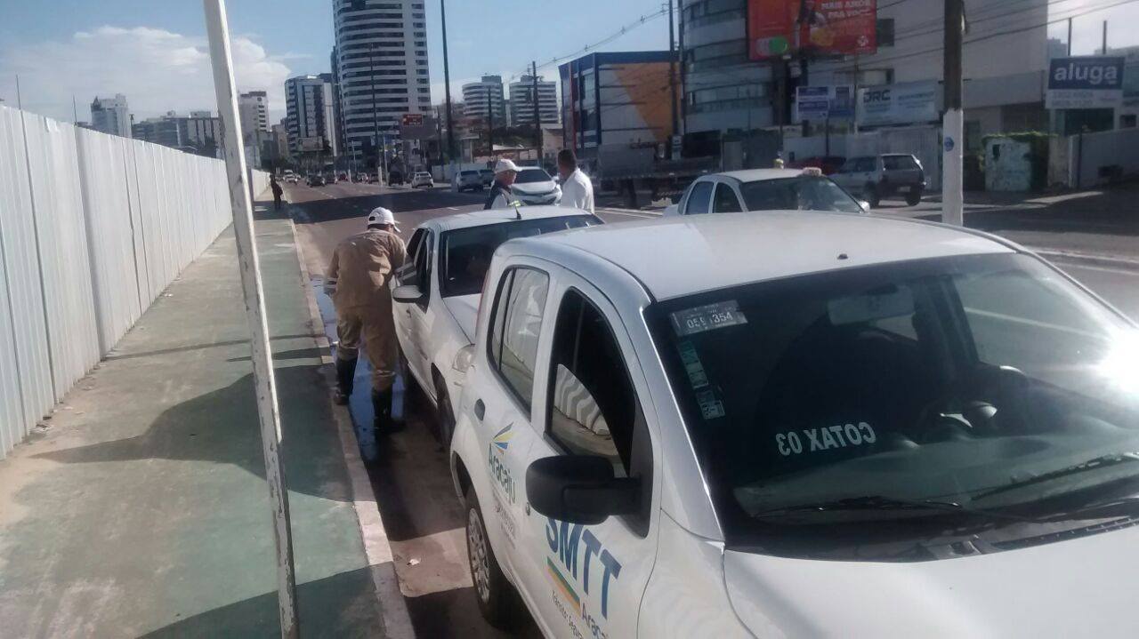 SMTT trabalha para coibir o transporte irregular de passageiros em Aracaju - SMTT Aracaju