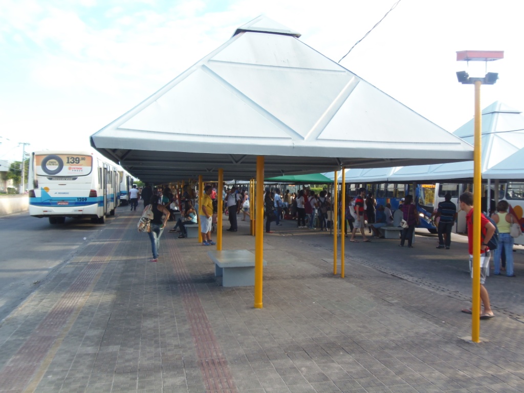 Transporte público: segunda etapa da reforma do Terminal DIA está em andamento - SMTT Aracaju
