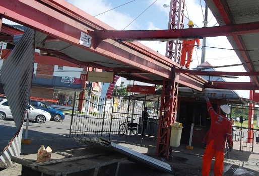 PMA realiza reforma no terminal da Atalaia - SMTT Aracaju