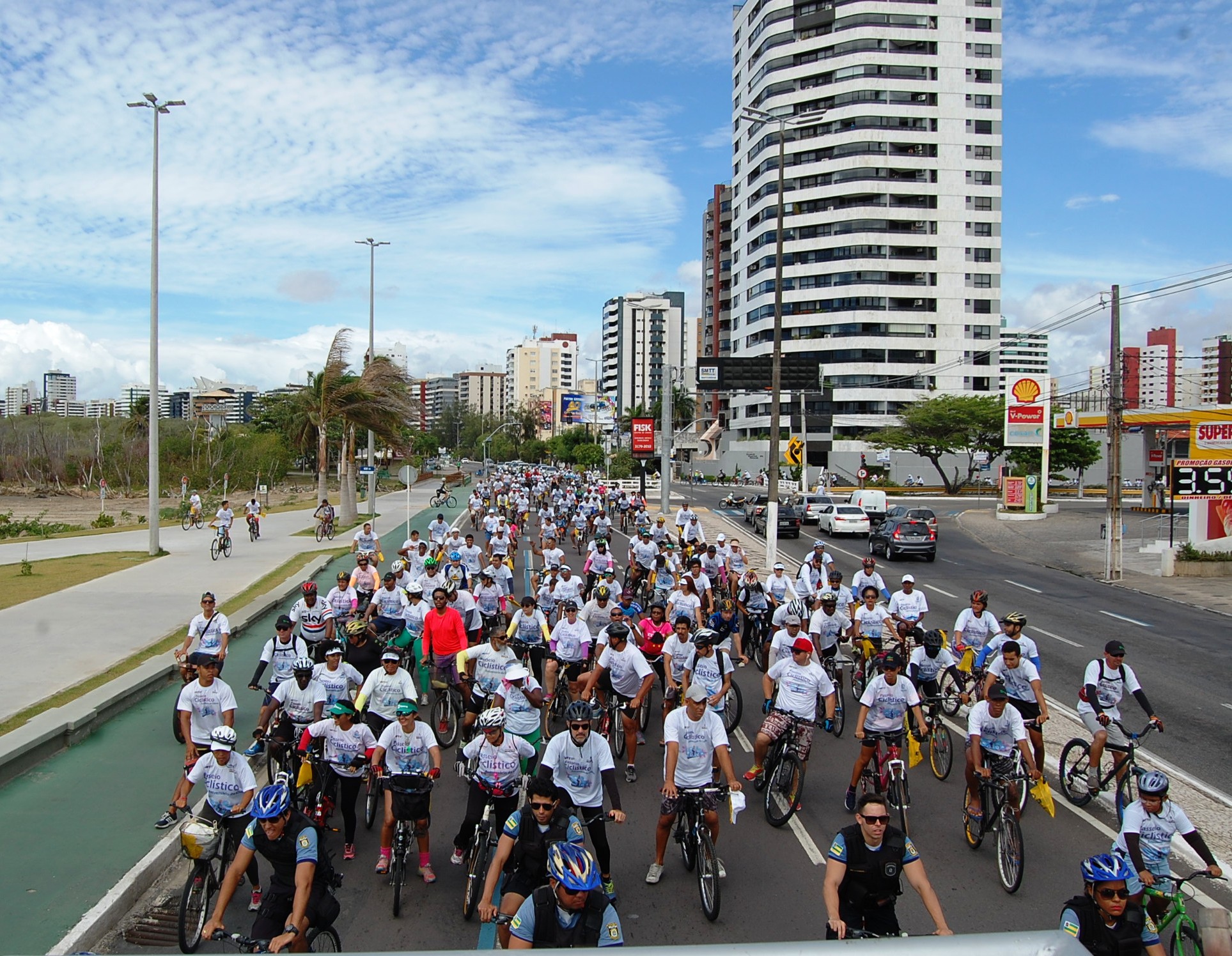 SMTT realiza Passeio Ciclístico em comemoração aos 162 anos de Aracaju - SMTT Aracaju