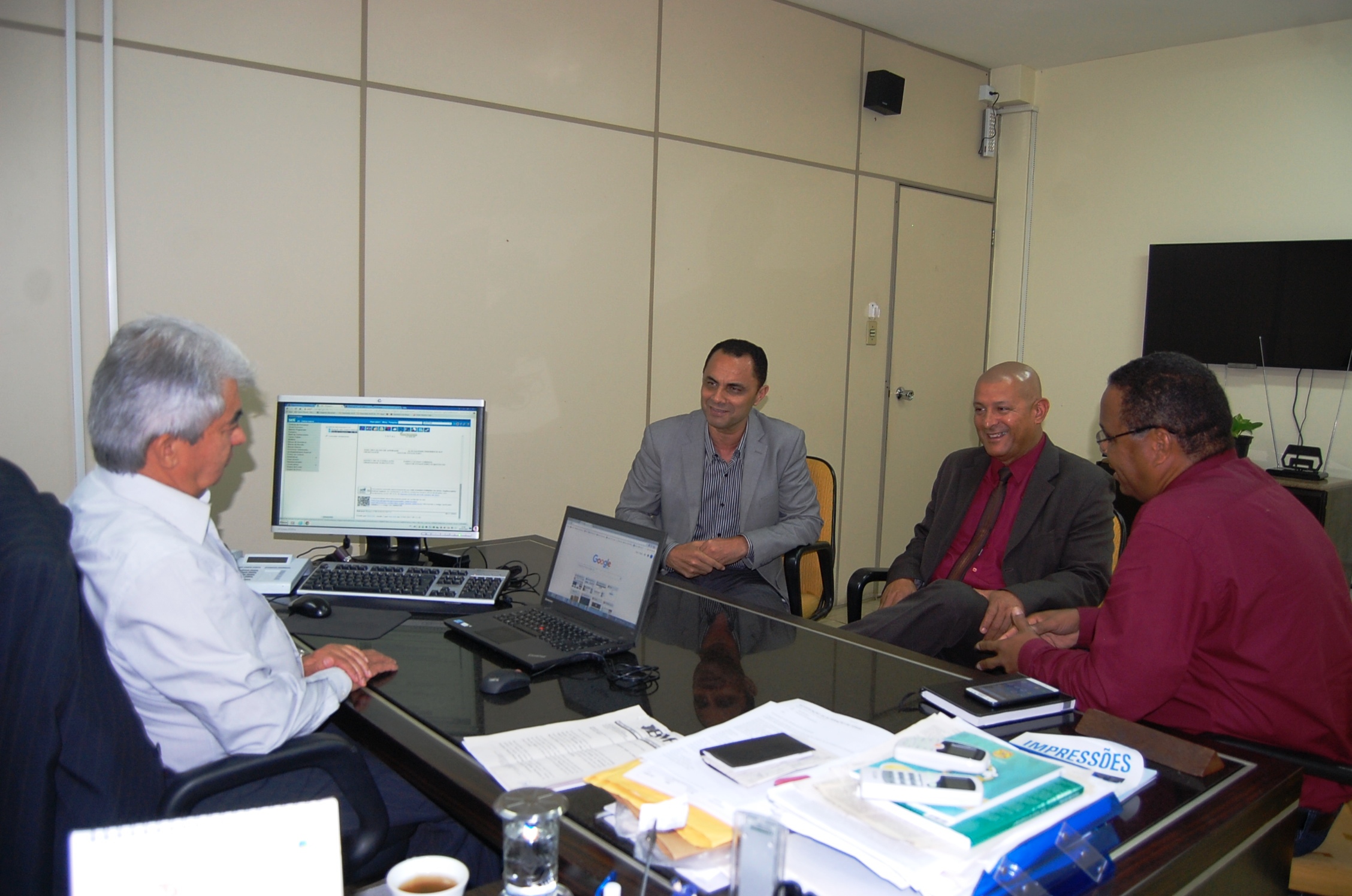 Superintendente da SMTT visita Superintendência da Polícia Federal em Sergipe - SMTT Aracaju