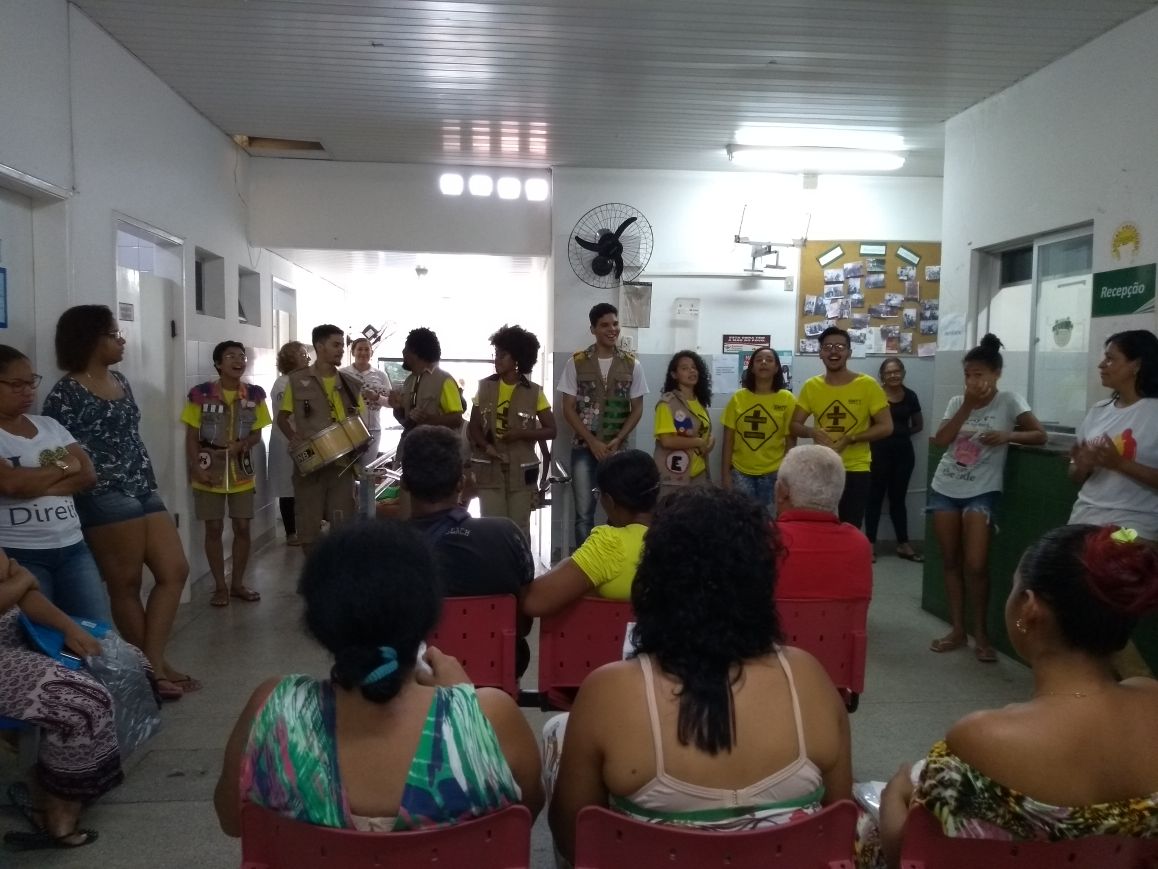 SMTT realiza ação educativa em unidade de saúde - SMTT Aracaju