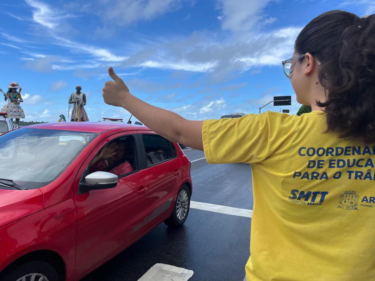 Maio Amarelo: SMTT dará início à programação com blitz educativa nesta sexta, 3 - SMTT Aracaju