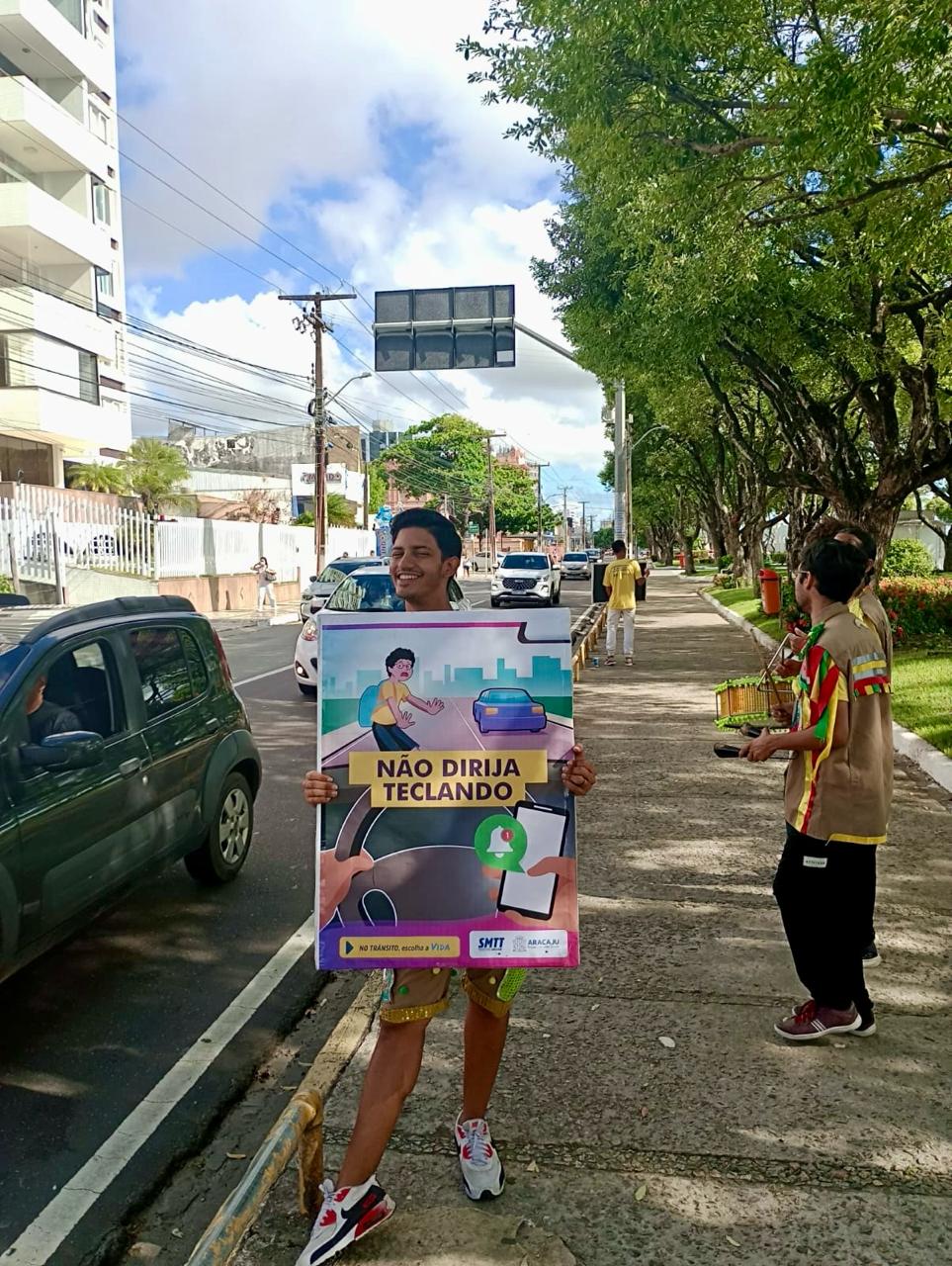 Prefeitura reforça ações de conscientização para a prevenção de sinistros de trânsito - SMTT Aracaju