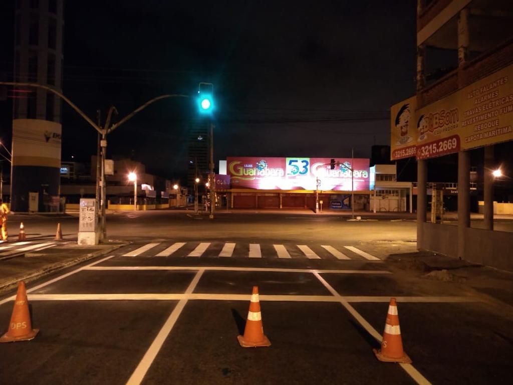 Prefeitura intensifica a pintura de novas sinalizações de trânsito em vias recapeadas - SMTT Aracaju