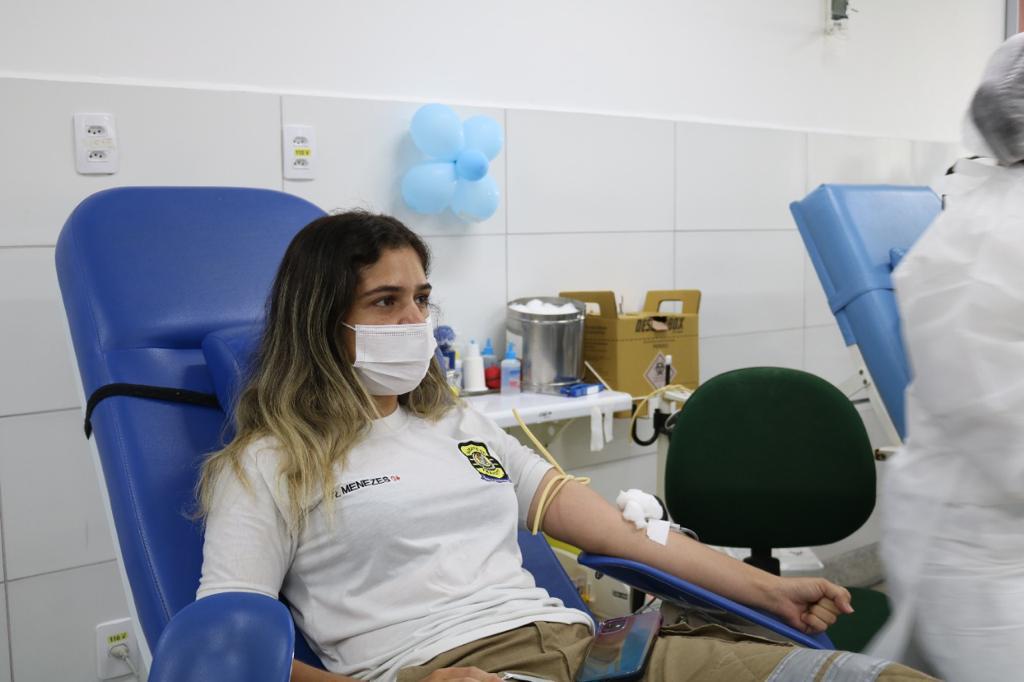 Solidariedade: agentes da SMTT participam de campanha de doação de sangue - SMTT Aracaju