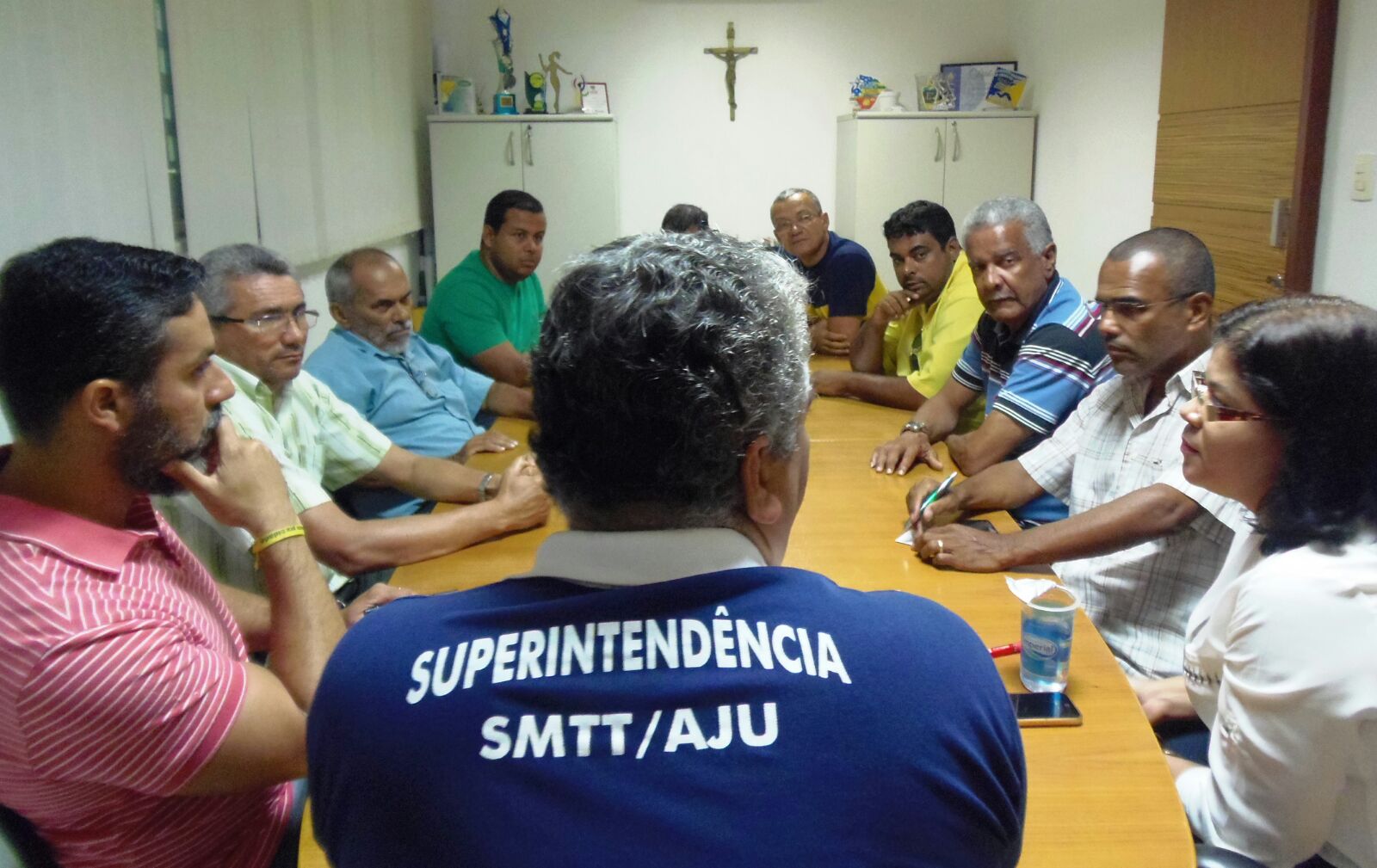 Superintendente da SMTT recebe representantes do Sindicato de Taxistas de Aracaju - SMTT Aracaju