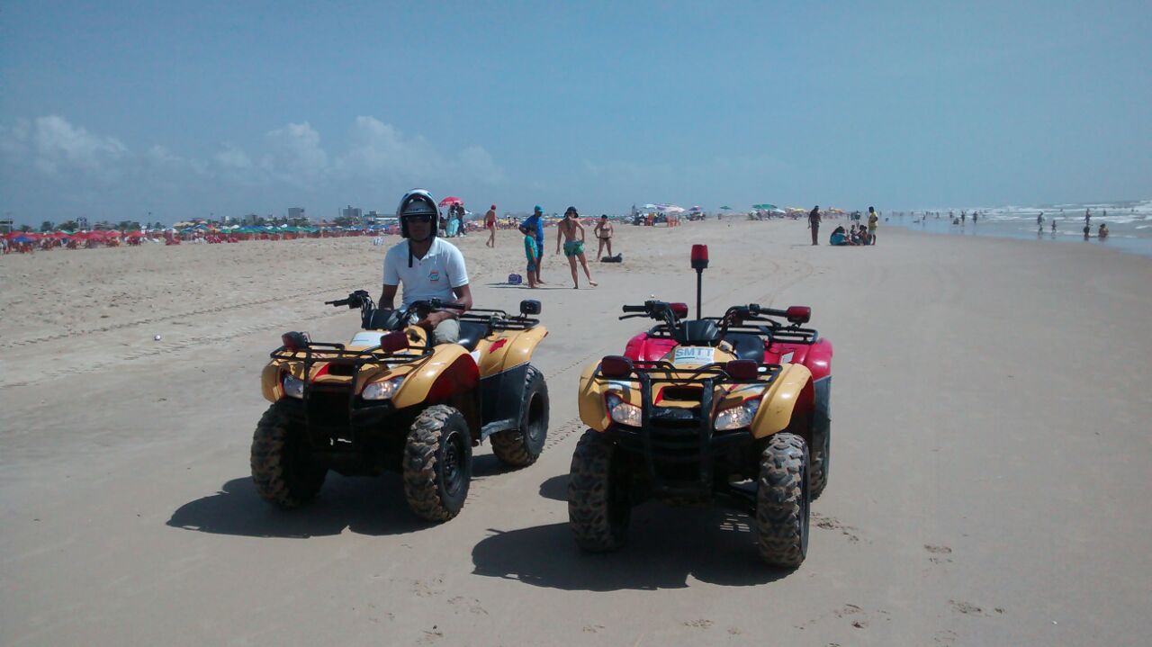 SMTT fiscaliza presença de veículos nas areias das praias - SMTT Aracaju