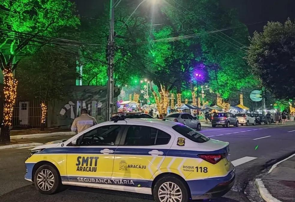 SMTT realiza bloqueios temporários no Centro para o Natal do Judiciário 2025 nesta quinta-feira, 4 - SMTT Aracaju