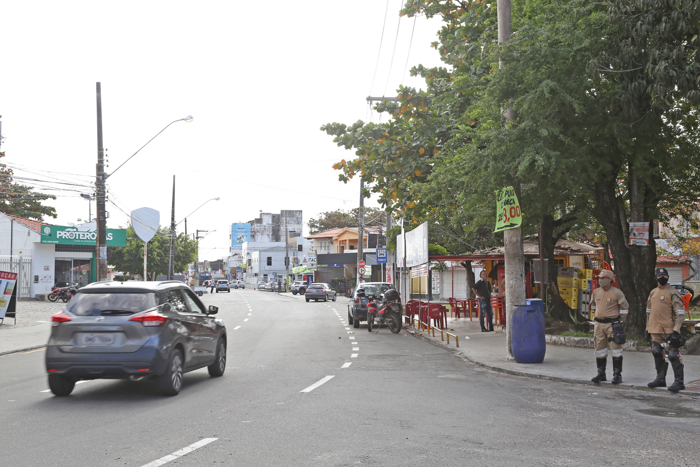Alteração na Nestor Sampaio garante fluidez e segurança ao trânsito da região - SMTT Aracaju