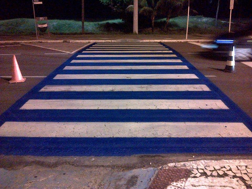 SMTT aplica novo conceito de sinalização viária nas faixas de pedestres - SMTT Aracaju