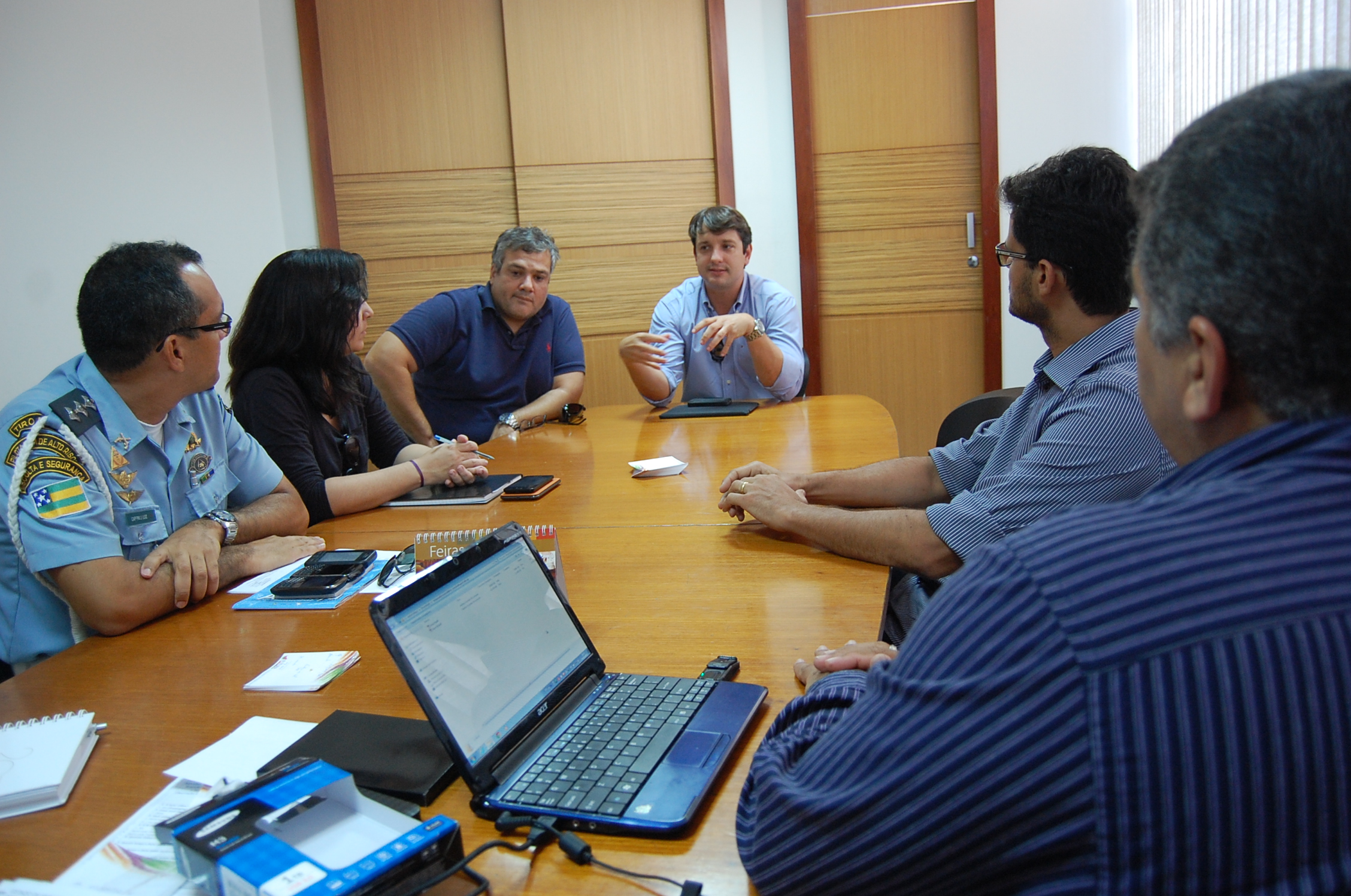 Superintendente da Transalvador visita SMTT - SMTT Aracaju