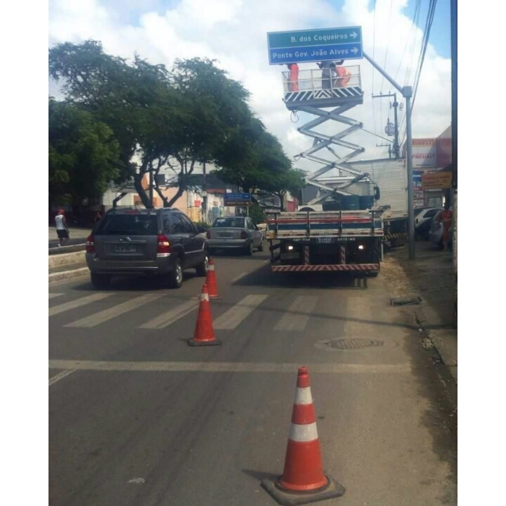 PMA inicia processo de implementação da sinalização turística da capital - SMTT Aracaju