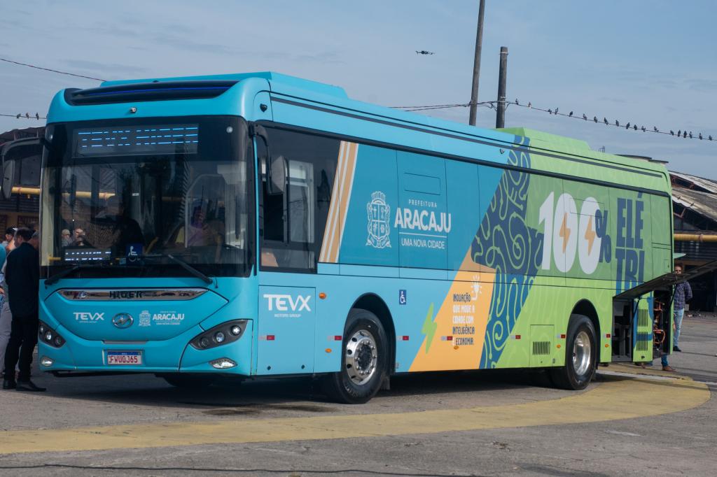 Prefeitura de Aracaju busca financiamento para adquirir ônibus elétrico - SMTT Aracaju