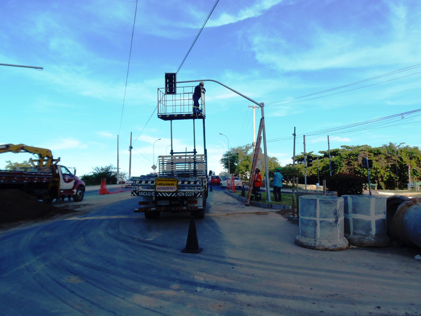 SMTT instalará semáforos inteligentes na Rotatória do Caju - SMTT Aracaju