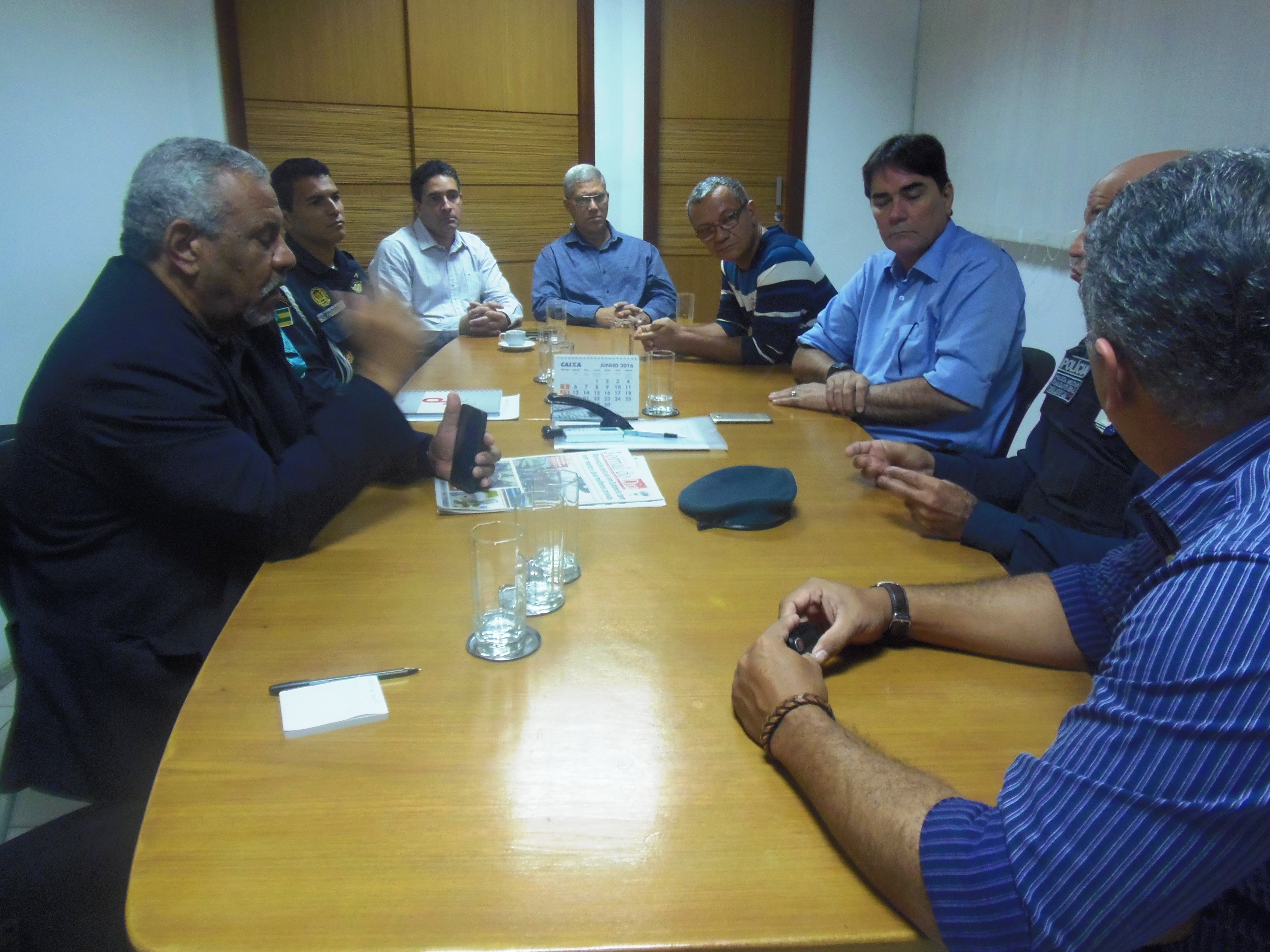 Superintendente da SMTT recebe o comandante da Polícia Militar de Sergipe - SMTT Aracaju