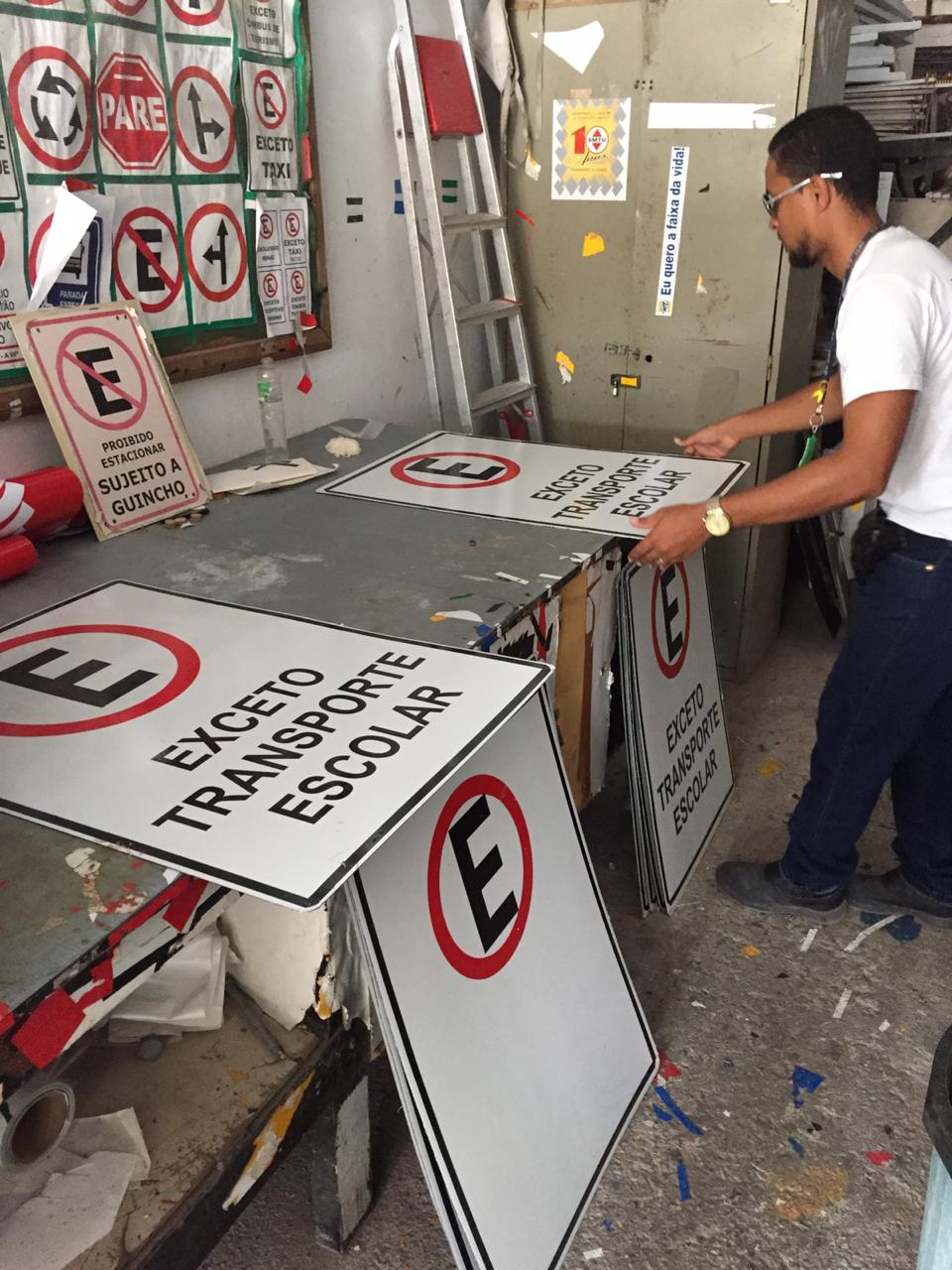 SMTT reforça sinalização em áreas escolares da capital - SMTT Aracaju