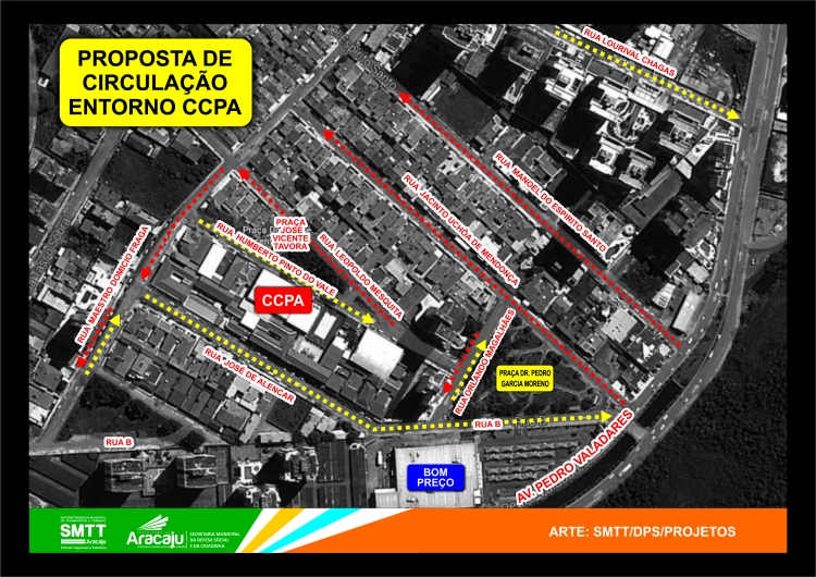 SMTT apresenta nova proposta de circulação em trecho do Grageru - SMTT Aracaju