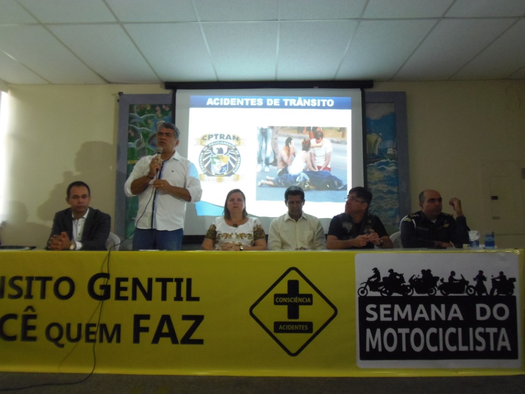 Semana do Motociclista: abertura chama atenção para estatísticas de mortes no trânsito - SMTT Aracaju