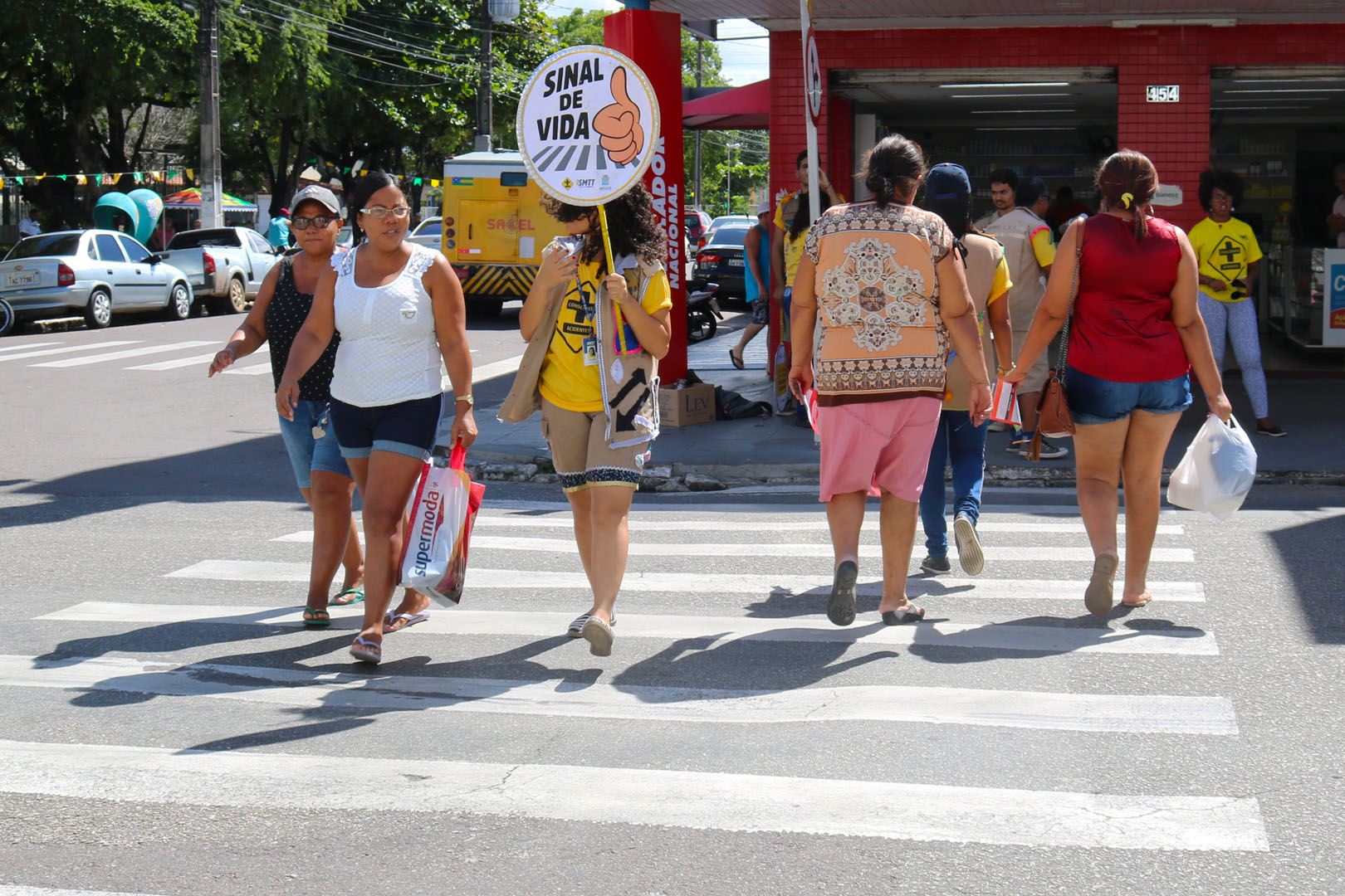 SMTT leva programação do Maio Amarelo ao bairro Siqueira Campos - SMTT Aracaju