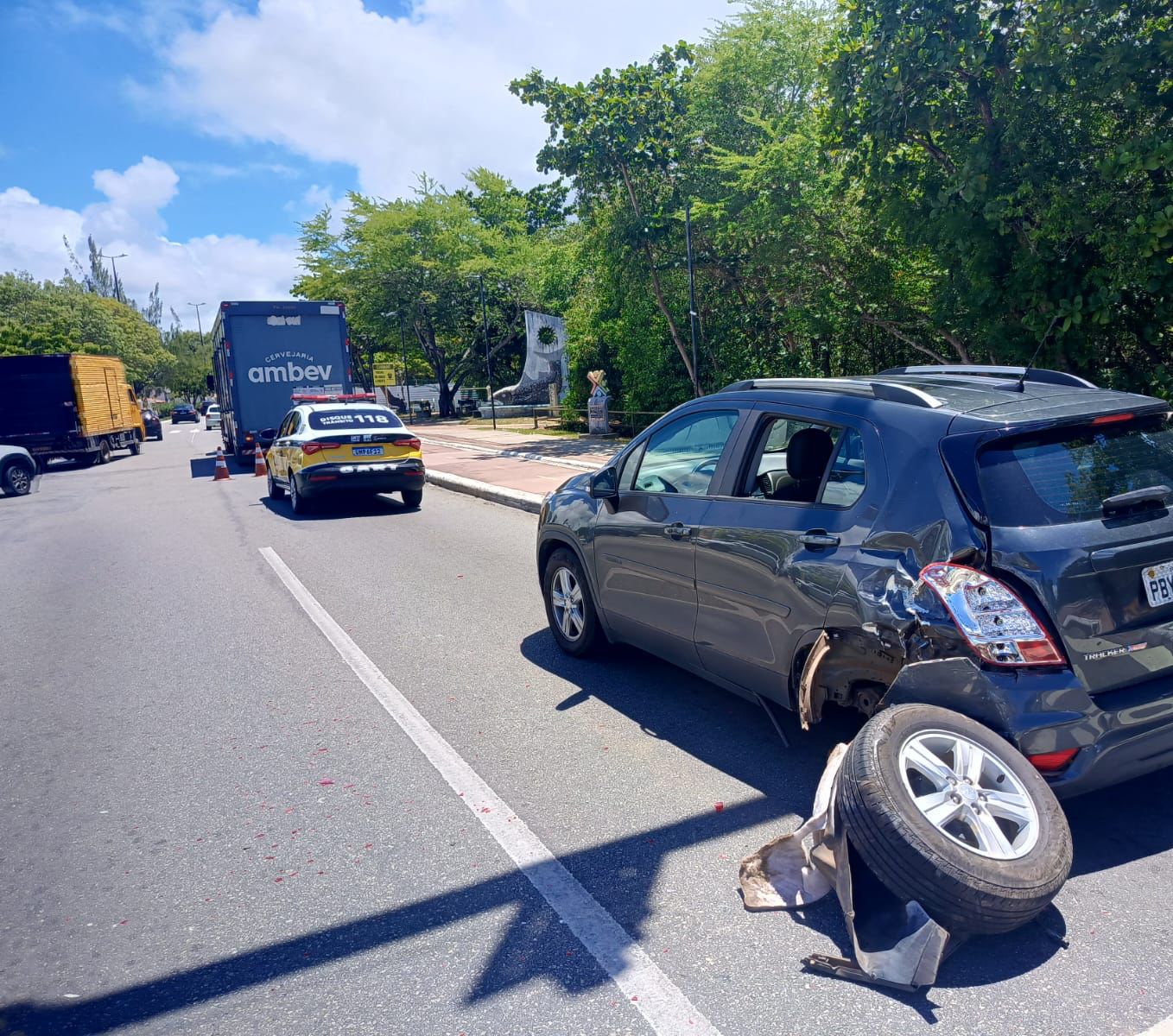 Central 118 da SMTT de Aracaju registra 58 acidentes de trânsito na segunda semana de março - SMTT Aracaju