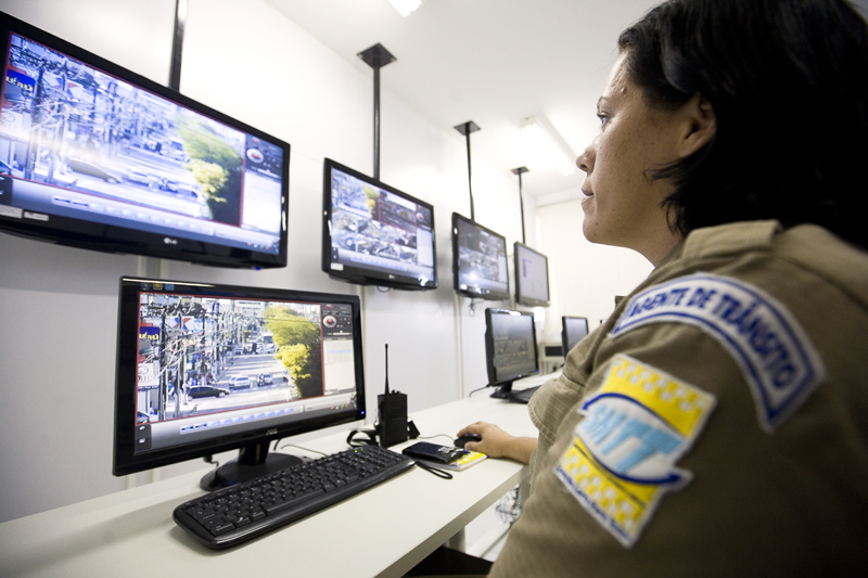 Centro de inteligência de transporte e trânsito (Foto: Alejandro Zambrana)