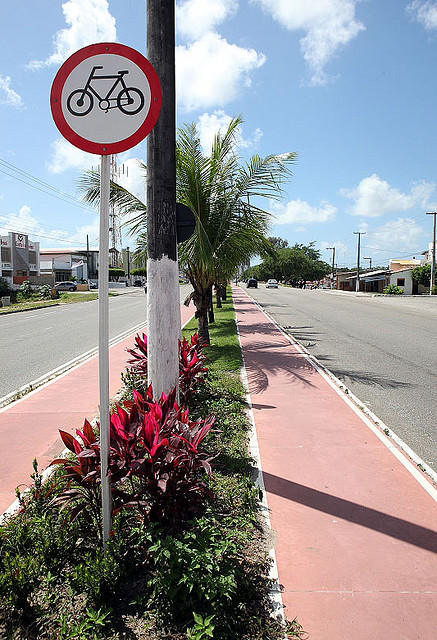 Aracaju tem, porporcionalmente, a maior malha cilcoviária do país (Foto: André Moreira)