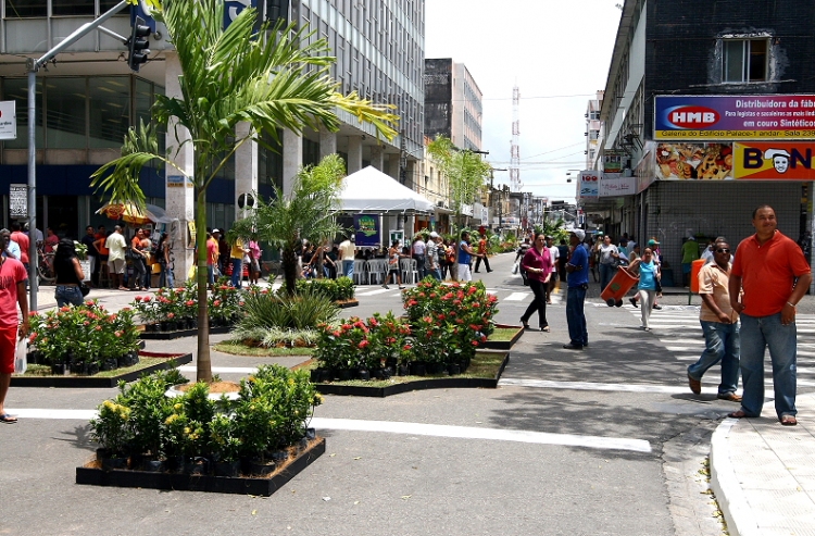 Dia mundial sem carro no centro de Aracaju no memso acontece a Rua Viva Foto: André Moreira
