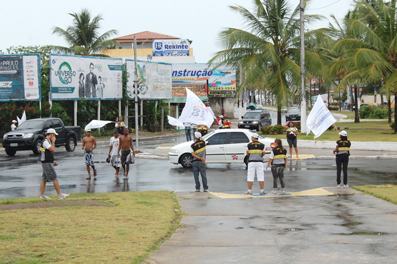 SMTT promove a campanha 'Chega de Acidentes' - SMTT Aracaju