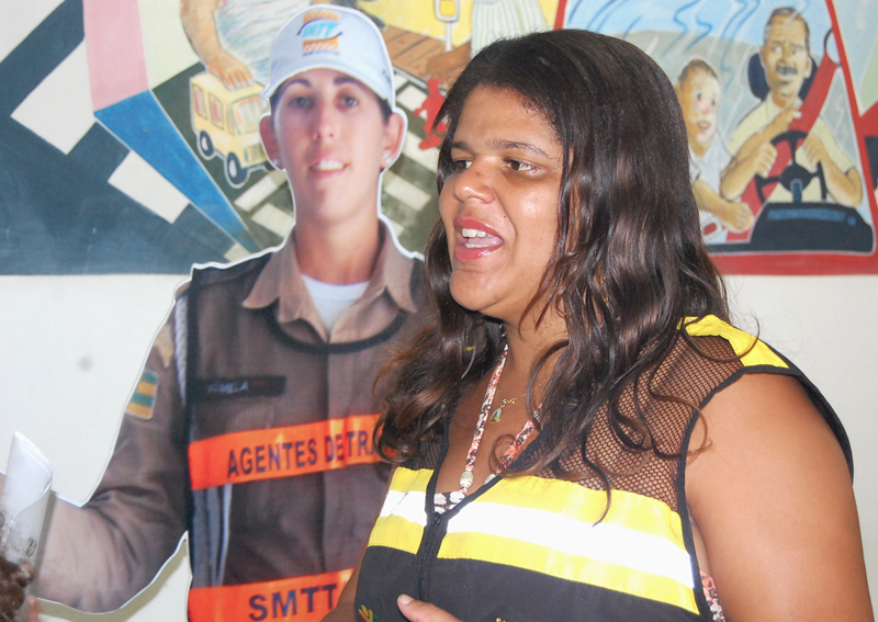 A agente da cidadania Giselma de Jesus espera fazer um bom trabalho