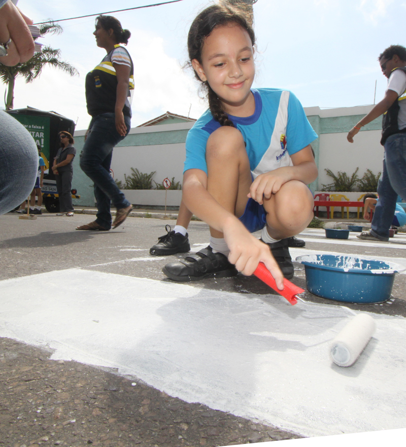 A aluna do 3º ano, Giovana Castro 