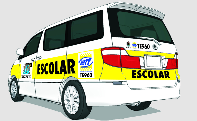Novo layout para transportes escolares