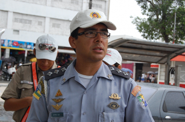 Capitão José Luis afirma que a SMTT também oferece treinamento para funcionários de escolas