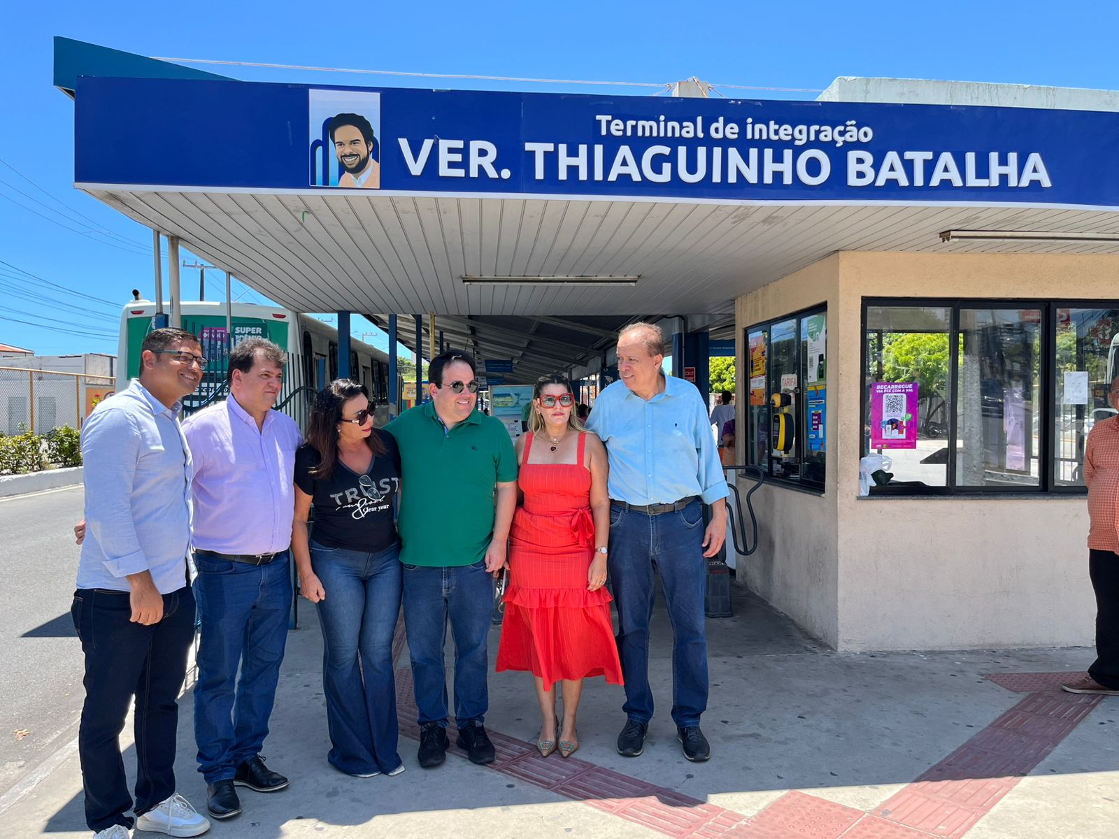 Terminal Zona Sul é denominado Terminal de Integração Vereador Thiaguinho Batalha - SMTT Aracaju