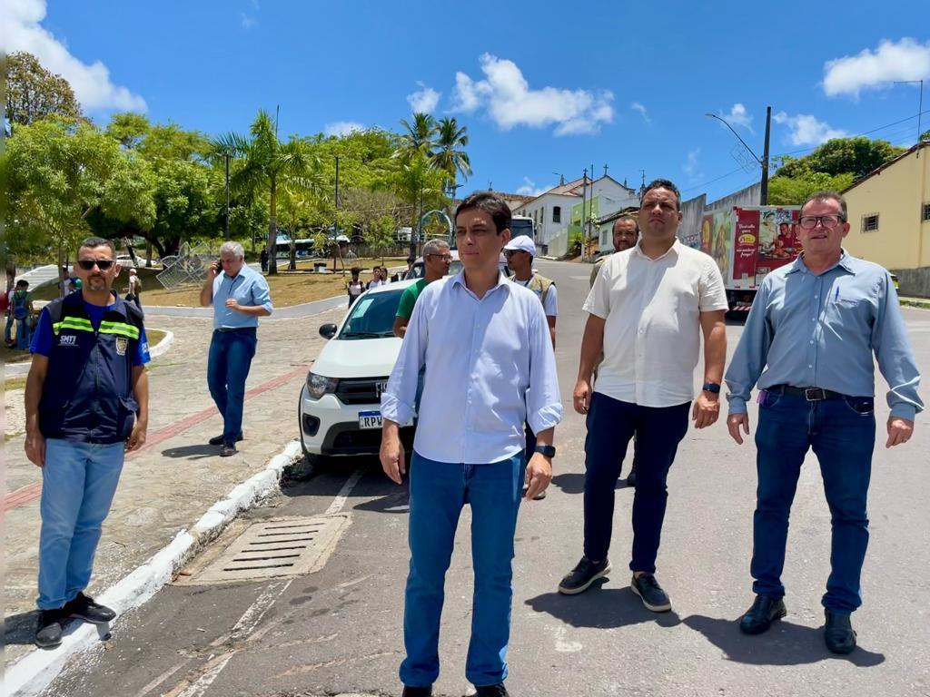 SMTT de Aracaju realiza visita técnica em São Cristóvão para alinhar operação do transporte coletivo durante o Fasc - SMTT Aracaju