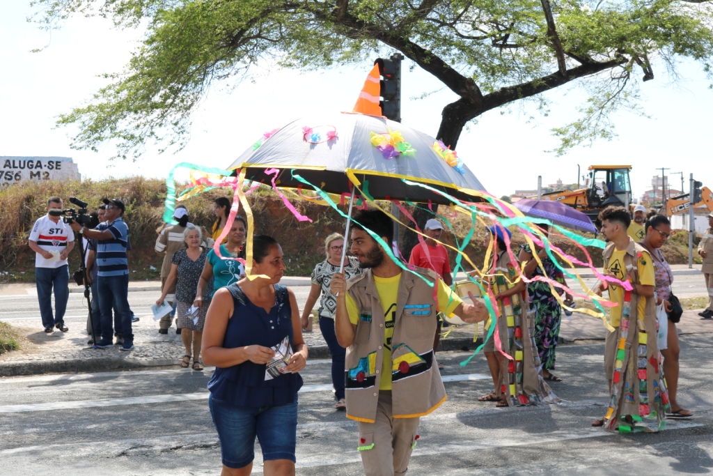 Semana Nacional de Trânsito é encerrada com blitz educativa na avenida Tancredo Neves - SMTT Aracaju