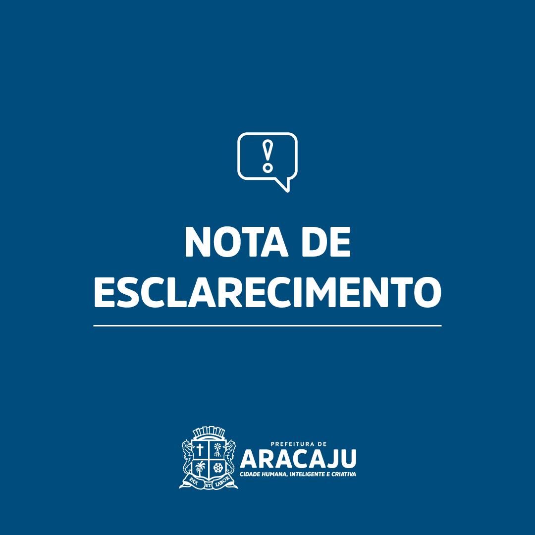 NOTA: SMTT adota providências quanto à reprovação de radares pelo ITPS - SMTT Aracaju