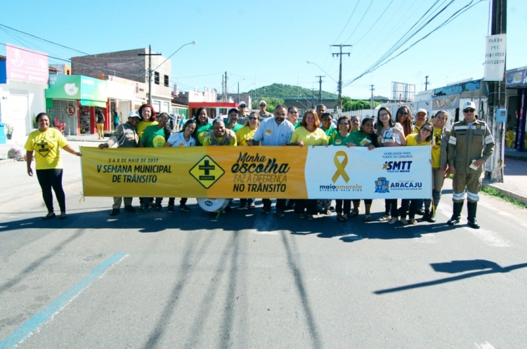 SMTT leva ação educativa à Unidade de Saúde Dona Jovem - SMTT Aracaju